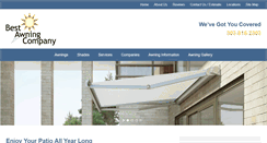 Desktop Screenshot of myawnings.com